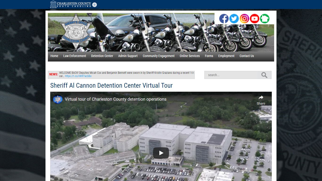 Sheriff Al Cannon Detention Center Virtual Tour ...